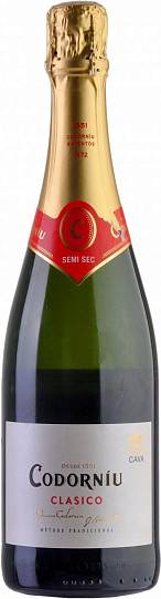 Игристое вино Codorniu Clasico Semi Seco Кодорнью Класико по