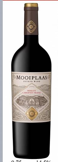 Вино Mooiplaas Merlot Cabernet Franc  750 мл 14,5%