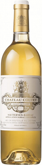Вино Chateau Coutet  1-er Cru Sauternes-Barsac AOC 2005  750 мл 14%