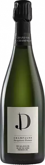 Шампанское  Jacquinet Dumez Dialogie Blanc de Noirs Premier Cru   2018  750 мл