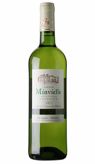 Вино Chateau Minvielle Blanc  white 2013 750 мл