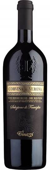 Вино красное полусухое Tinazzi, "Selezione di Famiglia" Corv