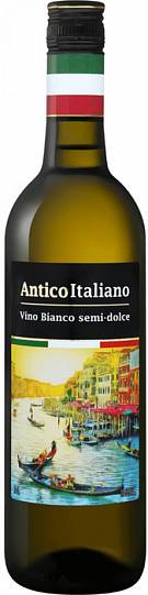 Вино "Antico Italiano" white semi sweet  750 мл