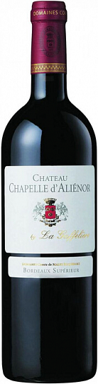 Вино Chateau Chapelle d'Alienor Bordeaux Superieur AOC   2017 750 мл 