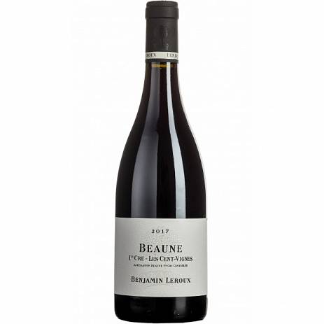 Вино Benjamin Leroux Beaune 1er Cru Les Cent Vignes red  2018 750 мл 