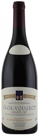 Вино Domaine Coquard Loison-Fleurot Clos de Vougeot Grand Cru  2019 750 мл 13,5%