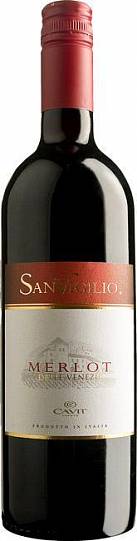 Вино  Sanvigilio  Merlot  delle Venezie IGT 2021  750 мл