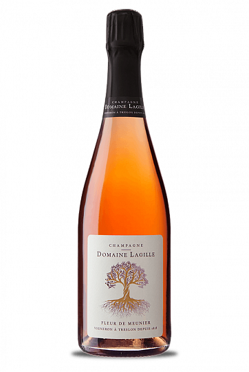 Шампанское  Domaine Lagille   Fleur de Meunier Rosé Brut   2013   750 мл