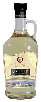Вино столовое Вино-Гранде Мускат белое полусладкое 750 мл