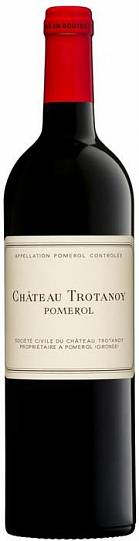 Вино Chateau Trotanoy  Pomerol AOC   2007 750 мл 13%