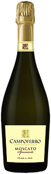Игристое вино Campoferro Moscato Spumante  750 мл