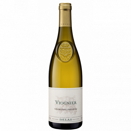 Вино Delas Viognier vin de pays d'Oc  2020 750 мл