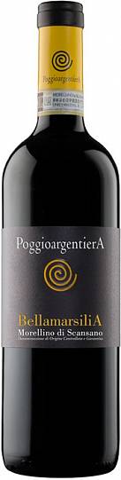 Вино Poggio Argentiera, "Bellamarsilia", Morellino di Scansano  Беллам