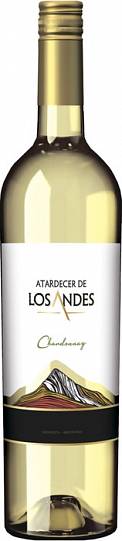 Вино  Atardecer de Los Andes  Chardonnay   Атардесер де Лос Андес  