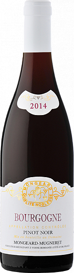 Вино Domaine Mongeard-Mugneret Bourgogne Pinot Noir AOC   2017 750 мл