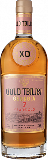 Коньяк  Gold Tbilisi XO 7 yo   500 мл  40%