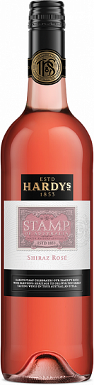 Вино Hardys Stamp  Shiraz Rose Стамп  Шираз Розе  2020  750 мл