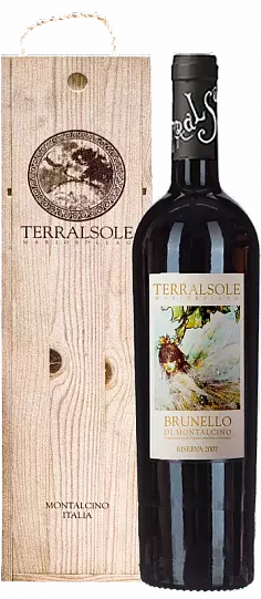 Вино Terralsole Brunello di Montalcino DOCG Riserva gift box 2007 1500 ml 
