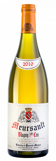 Вино Domaine Thierry et Pascale Matrot Meursault Premier Cru Charmes  2018 750 мл