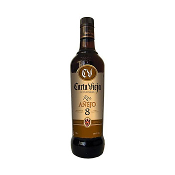 Ром Carta Vieja Anejo 8years Карта Вьеха Аньехо 8 лет 750 мл