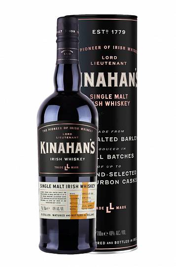Виски Kinahan's LL Irish Single Malt Whisky  gift pack    700 мл