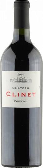 Вино Chateau Clinet Pomerol AOC  Шато Клине 2016 750 мл