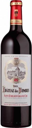 Вино Chateau Des Combes Grand Cru Saint-Emilion AOC 2016 750 мл