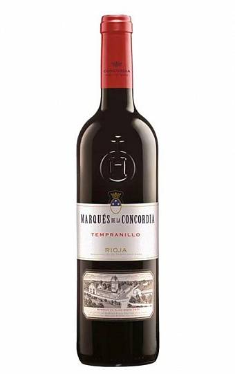 Вино Marques de la Concordia  Tempranillo  Маркиз Де Ла Конкордиа 
