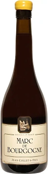Бренди  Domaine Jean Collet Marc de Bourgogne  Домен Жан Колле э Фис   Мар де Бургонь    700 мл  40 %
