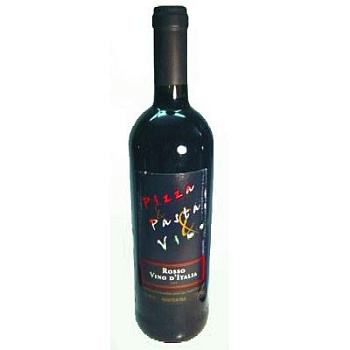 Вино Вино кр Pizza Pasta Vino Italia Пицца Паста Вино Италия красное полусладкое 750 мл