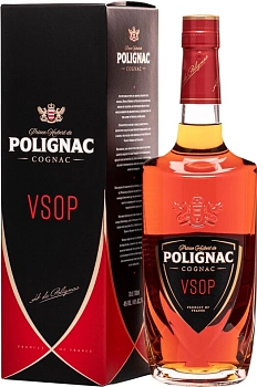 Коньяк Prince Hubert de Polignac  VSOP в п/у 700 мл 40%