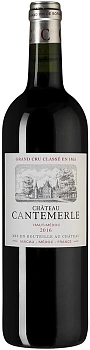 Вино Lucien Lurton Chateau Cantemerle  Haut-Medoc AOC 5-me Grand Cru  2016  750 мл