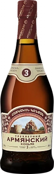 Коньяк   Merdzavanskij Brandy Factory   Armenian Brandy 3 Y.O.  440 мл