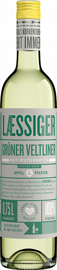 Вино Laessiger Gruner Veltiner Грюнер Вельтинер  750мл