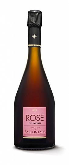 Игристое вино De Barfontarc Rosé de Saignée Brut Champagne AOC  750 мл