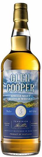 Виски Glen Cooper 5 years Single Malt 700 ml