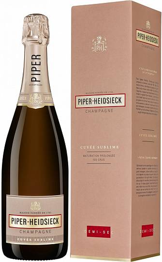 Шампанское Piper-Heidsieck  Demi-Sec "Sublime"  gift box  750 мл