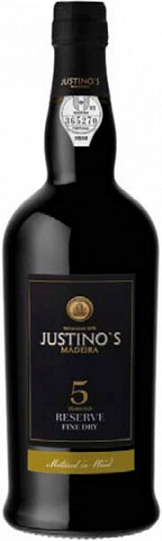 Вино Justino's Madeira Wines  Reserve Fine Dry 5 Years Old, Madeira DOP  Жустин