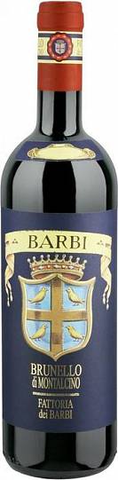 Вино Brunello di Montalcino Fattoria dei Barbi  2017 750 мл