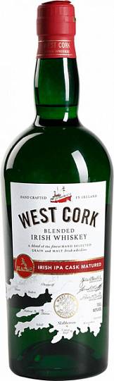 Виски  West Cork Irish IPA Cask Matured Blended Irish Whiskey  40% 700 мл