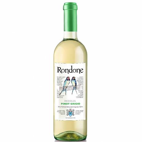 Вино Rondone Inzolia Pinot Grigio Terre Siciliane IGP Settesoli 2022  750 мл 12%