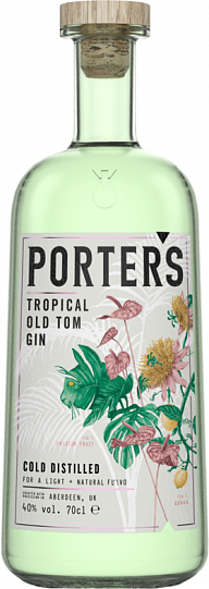 Джин Porter’s, Tropical Old Tom Gin    700  мл
