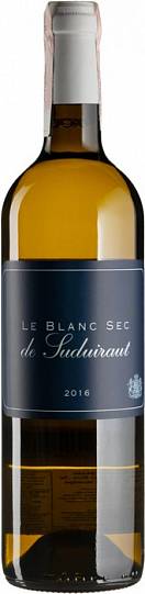 Вино Le Blanc Sec de Suduiraut Bordeaux AOC  Ле Блан Сек де Сюдюиро 