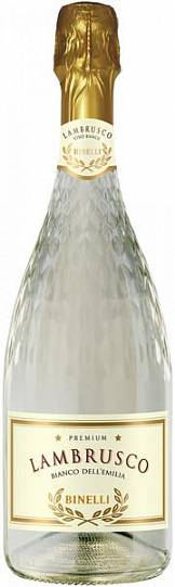 Игристое вино Binelli Premium  Lambrusco Bianco Secco Dell’Emilia IGT  750 