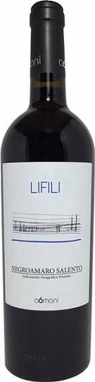 Вино  Amani Lifili Negroamaro Salento 2022 750 мл 13,5%