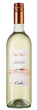 Вино Cielo e Terra Viamare Trebbiano Pinot Grigio   2023  750 мл