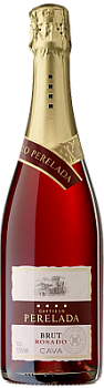 Игристое вино Cavas del Castillo de Perelada Cava Brut Rosado  750 мл