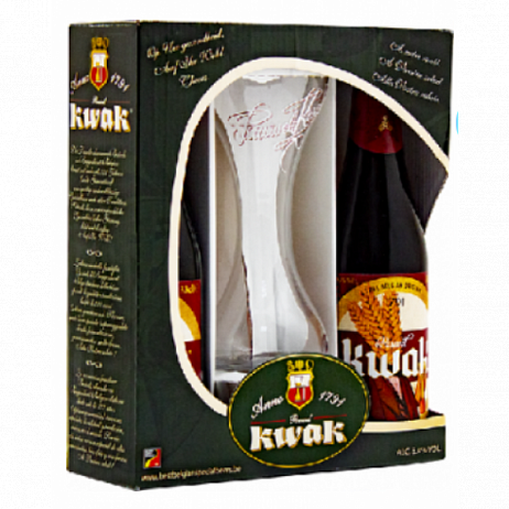 Подарочный набор пиво  Bosteels Pauwel Kwak Бостеелс Пауве