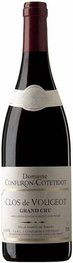 Вино Domaine Confuron-Cotetidot Clos de Vougeot Grand Cru AOC   2007 750 мл