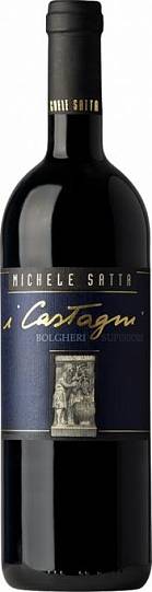 Вино Michele Satta I Castagni Bolgheri Rosso Superiore DOC  И Кастаньи 2015  